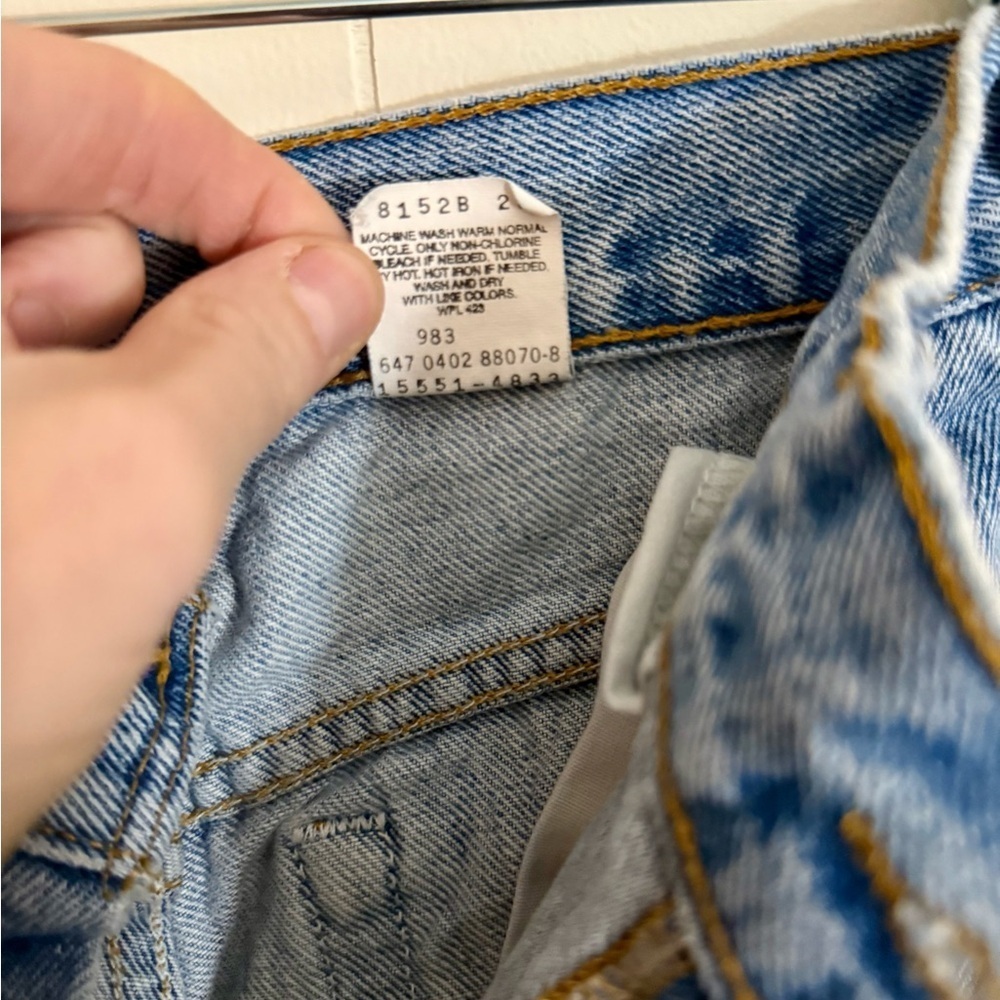 LEVI’S 550 Relaxed Fit Tapered Leg Jeans Women Size 6 Mis M - Picture 7 of 9